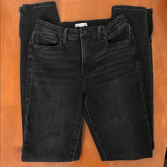 Good American Denim - Good American Black Skinny Jeans 6/28